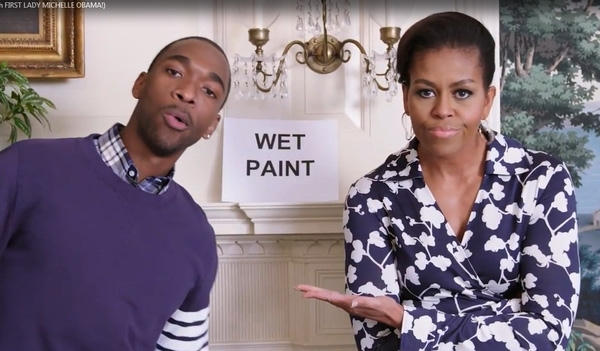 Bà Michelle Obama đọc rap và nhảy như một nghệ sĩ thực thụ
