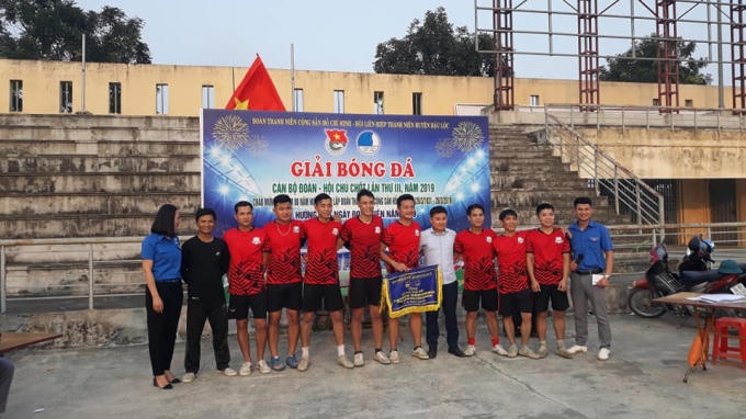 Hậu Lộc (Thanh H&oacute;a): Tổ chức giải b&oacute;ng đ&aacute; c&aacute;n bộ Đo&agrave;n, Hội to&agrave;n huyện lần thứ III