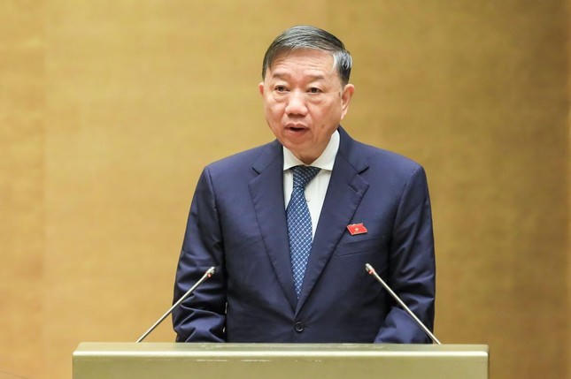 Bộ trưởng Bộ Công an Tô Lâm. Ảnh: Như Ý