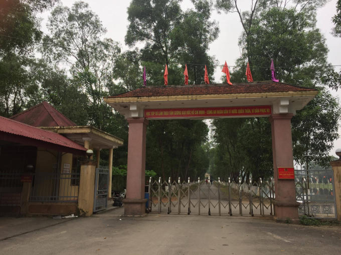 Trại giam Xuân Hà nơi xảy ra sự việc.