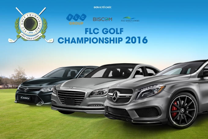 . Những chiếc Mercedes Bez, Toyota Camry, Hyundai Genesis đang chờ đón golfer tại FLC Golf Championship 2016