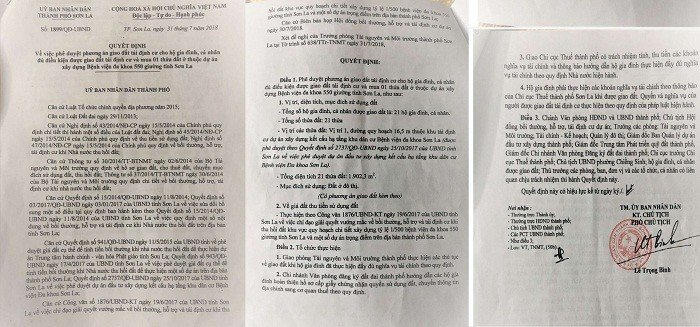 Quyết định số 1899/QĐ-UBND về việc phê duyệt phương án giao đất tái định cư cho hộ gia đình cá nhân đủ điều kiện được giao đất tái định cư thuộc dự án Bệnh viện 550 giường tỉnh Sơn La.