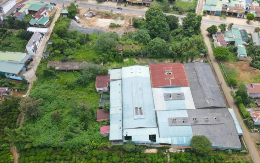 Khu đất dự án Trung Nguyên Legend nằm tại xã Lộc An, huyện Bảo Lâm, Lâm Đồng