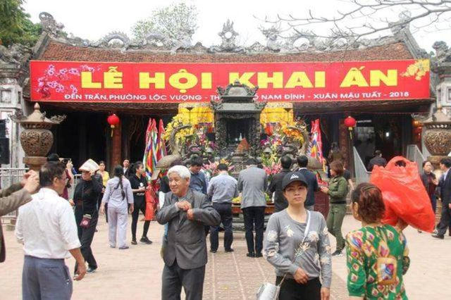 Lễ hội Khai ấn đền Trần 2018 được đánh giá rất thành công