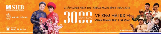 Kh&aacute;n giả quan t&acirc;m c&oacute; thể nhận v&eacute; tại c&aacute;c điểm giao dịch của SHB tại H&agrave; Nội.&nbsp;