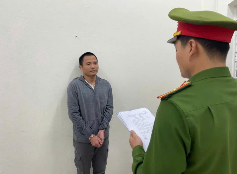 Đối tượng cầm đầu đường dây Nguyễn Văn Nghĩa ( SN 1987).