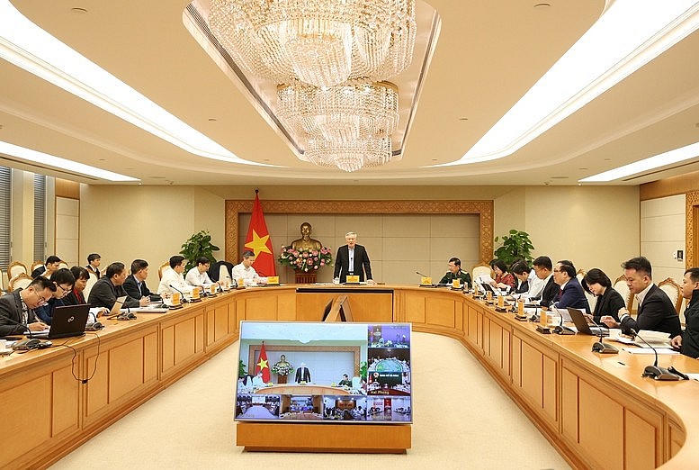 Phó Thủ tướng Thường trực Nguyễn Hòa Bình nhấn mạnh, công tác cải cách TTHC luôn được Đảng, Nhà nước đặc biệt quan tâm. (Ảnh: VGP)