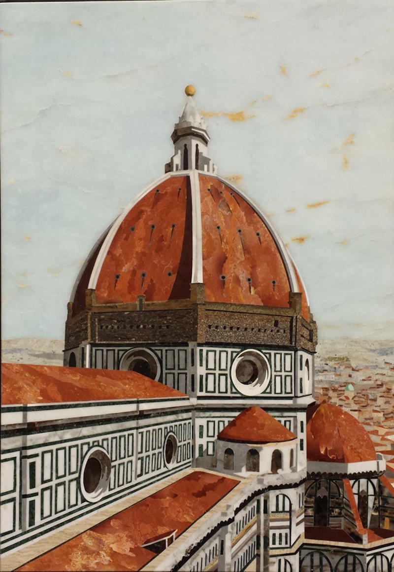 “Vương cung thánh đường Santa Maria del Fiore”, tác phẩm của Renzo Scarpelli.  