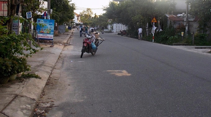 Hiện trường vụ rượt đuổi dẫn đến chết người