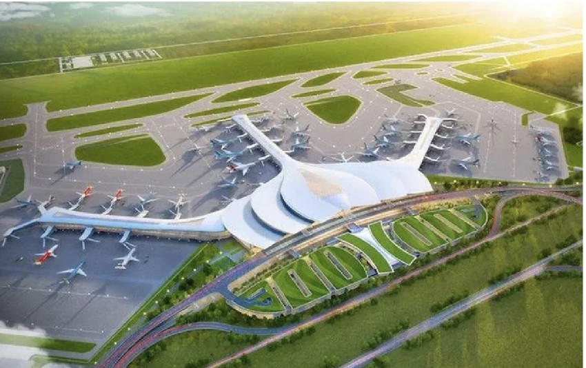 Cảng hàng không quốc tế Long Thành.