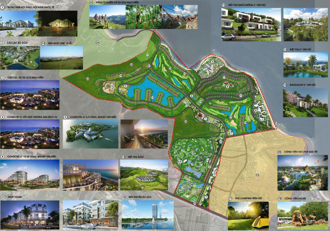 Tổng quan phương án quy hoạch dự án FLC Nghệ An