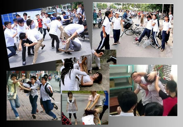 Ảnh minh họa bạo lực học đường.