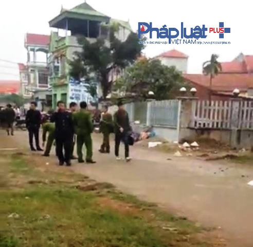 Hiện trường nơi xảy ra vụ án (Ảnh: ĐT)