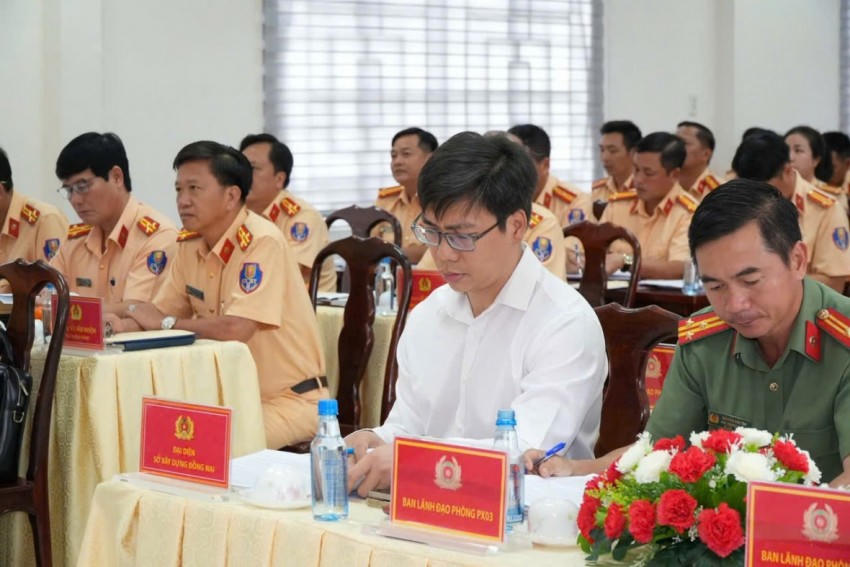 Phòng CSGT Đồng Nai quyết tâm hoàn thành xuất sắc nhiệm vụ năm 2026.