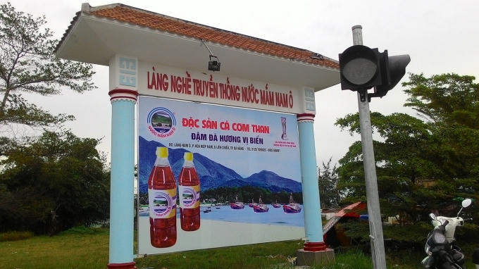 Làng Nam Ô bây giờ nổi tiếng với thương hiệu nước mắm truyền thống đặc biệt thơm ngon