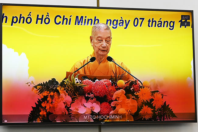 Trưởng lão Hòa thượng Thích Trí Quảng.
