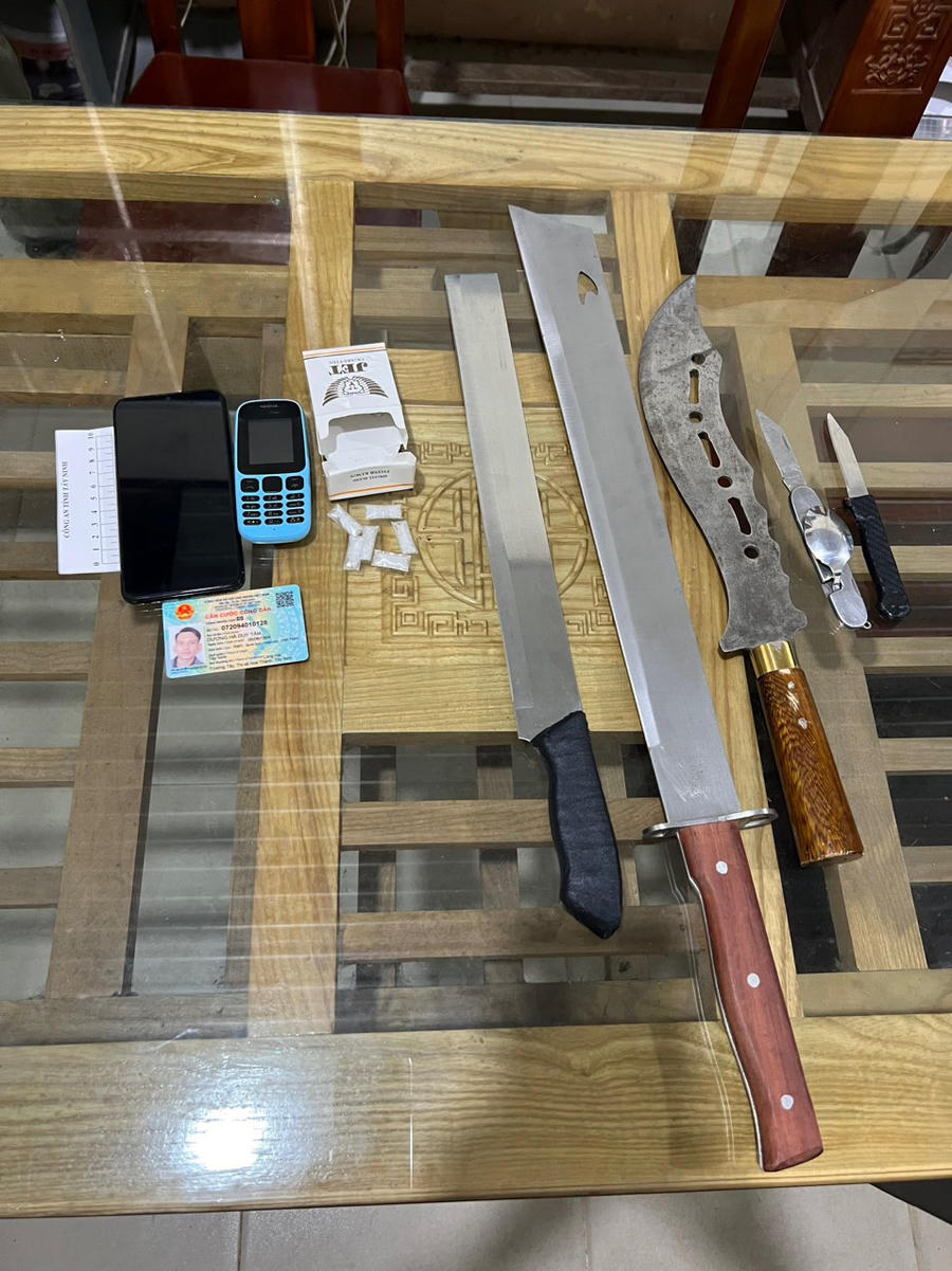 Tang vật cơ quan công an thu giữ