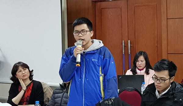 Em Trình Quốc Trung mong muốn các trường học có phòng tâm lý