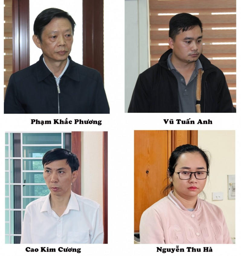 Các bị can bị Cơ quan CSĐT Công an tỉnh Lào Cai khởi tố.