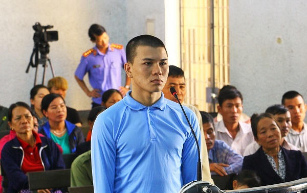 Bị cáo Lương Xuân Trang tại phiên xét xử.