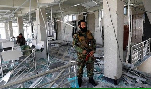 Một ngôi nhà bị phá hủy trong vụ đánh bom ngày 25-7. Ảnh: Reuters.