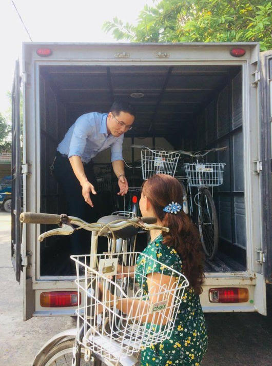 Hiện tại 20 chiếc xe đạp đã được sửa chữa lại rất đẹp và chắc chắn .