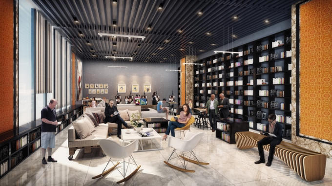 Phòng sinh hoạt cộng đồng Ancora Residence.