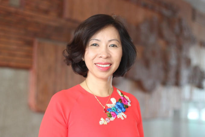 Cô Trần Thị Bích Liên, Hiệu trưởng Trường Tiểu học Trần Quốc Toản (quận Hoàn Kiếm, Hà Nội)