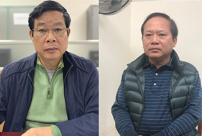 Cựu Bộ trưởng Nguyễn Bắc Son và Trương Minh Tuấn