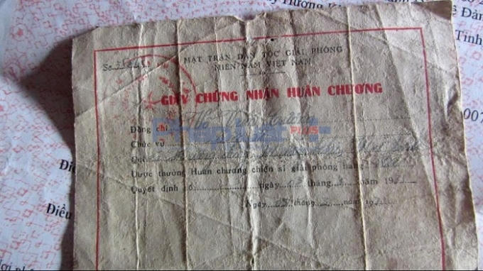 Bà Cư là thân nhân liệt sỹ Võ Văn Cường.
