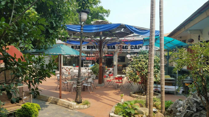 Nhà hàng Phù Đổng được Công ty đầu tư, xây dựng với chi phí lên tới hàng chục tỷ đồng.