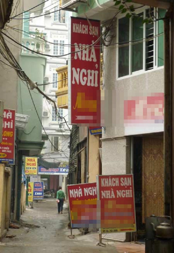 Nhà nghỉ đang "nóng" ngày Valentin (ảnh minh họa).