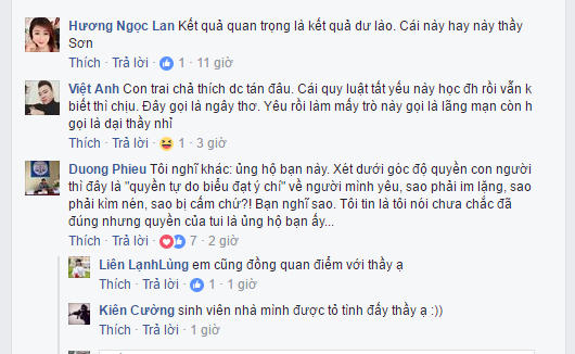 M&agrave;n tỏ t&igrave;nh nhận được nhiều &yacute; kiến tr&aacute;i chiều từ cộng đồng mạng.