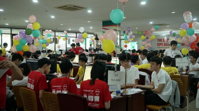 Kỳ thi ICPC Asia Hochiminh City 2022 diễn ra từ 8h-13h sáng ngày 9/12.
