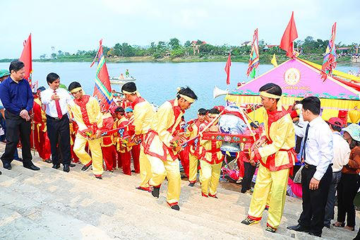 Quảng Bình: Khai hội Di tích lịch sử Quốc gia chùa Hoằng Phúc