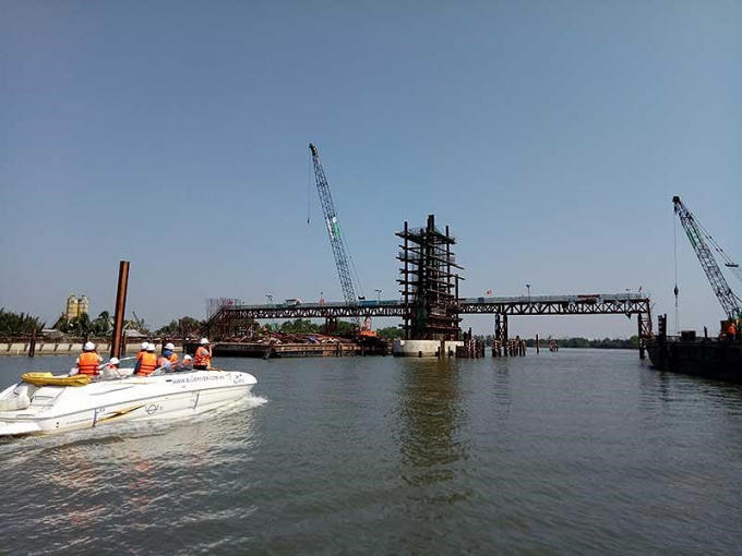 Dự án chống ngập 10.000 tỉ chính thức khởi động trở lại. Ảnh: K.CƯỜNG.