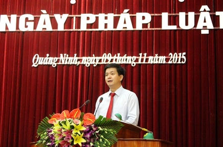 Ông Lê Quang Tùng, Phó Chủ tịch UBND tỉnh Quảng Ninh.