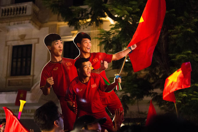 Tất cả tình yêu dành cho các thầy trò tuyển thủ Olympic Việt Nam.