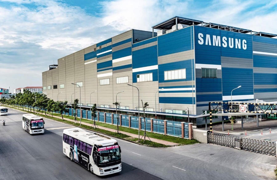 Thành phố Phổ Yên - Điểm sáng kinh tế đầy tiềm năng của tỉnh Thái Nguyên (Ảnh Samsung Electronics)