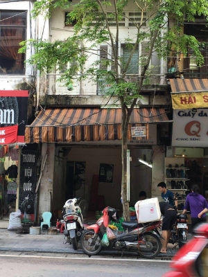 Ngôi nhà đang xảy ra tranh chấp.