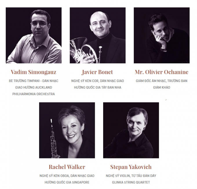 Dàn giám khảo SSO.