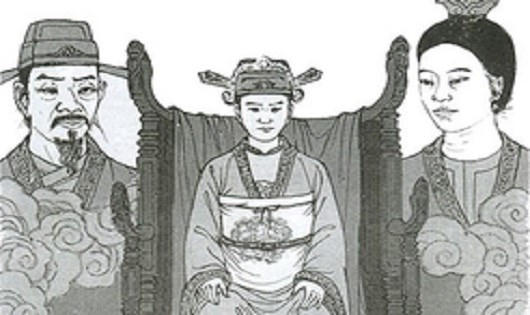 Lý Anh Tông còn nhỏ, Cảm Thánh và Đỗ Anh Vũ tha hồ làm loạn triều chính.