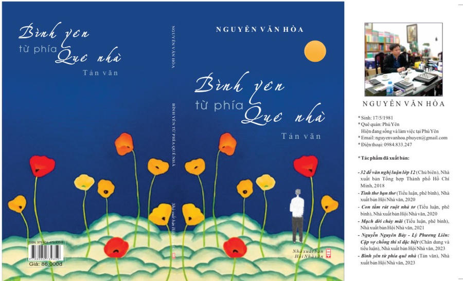 Tập tản văn "Bình yên từ phía quê nhà” của Nguyễn Văn Hoà