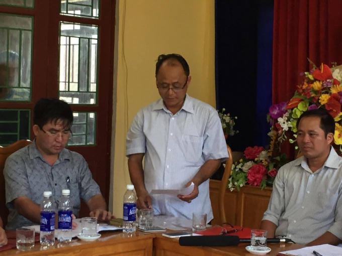 Ông Phạm Văn Hoằng, Đại diện công ty Cổ phần Nhẫn.