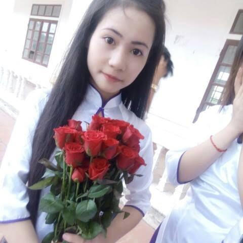 Ảnh em Huyền trước khi “mất tích”.