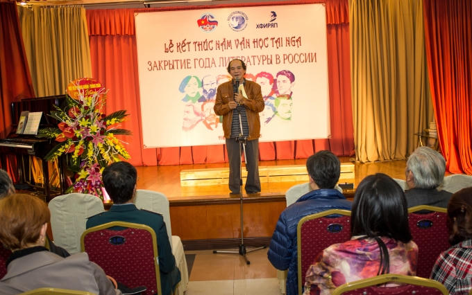 Nhạc sỹ, nhà thơ Nguyễn Trọng Tạo bày tỏ về tình yêu văn học Nga.