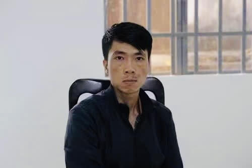 Lò Việt Chung tại cơ quan công an