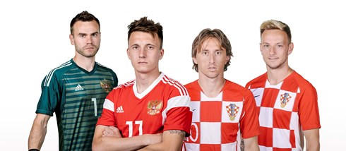 Cuộc chiến giữa Nga với Croatia l&agrave; m&agrave;n so t&agrave;i của hai trường ph&aacute;i b&oacute;ng đ&aacute; kh&aacute;c nhau (Ảnh: FIFA)