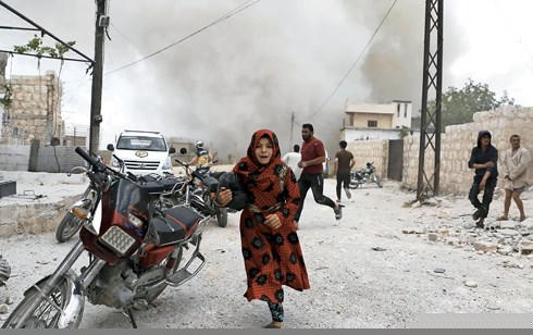 Không kích ở Syria đã khiến hơn 100 dân thường thiệt mạng trong 10 ngày qua.