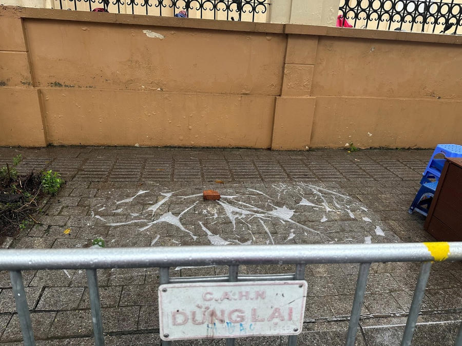 Tại những điểm này không thấy xuất hiện người dân nào.